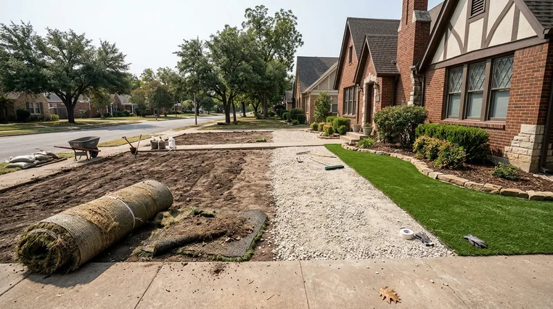 Turf Removal, Replacement & Lawn Conversion Waco