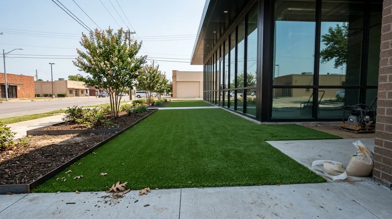 Commercial Artificial Grass Installation Waco